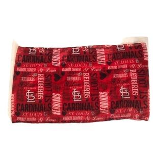 St Louis Cardinals infinity scarf. Baseball Cards fan red birds